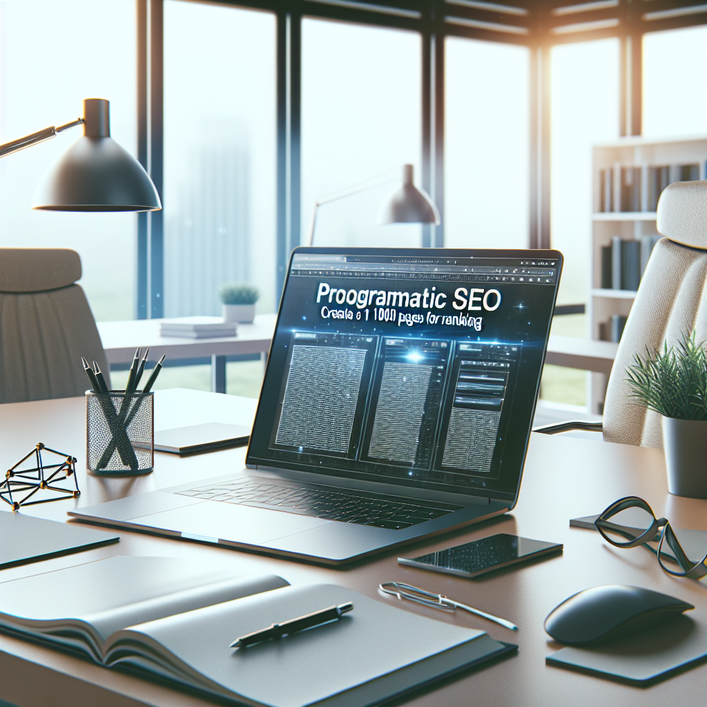 Programmatic SEO: How to Create 1000+ Pages That Rank illustration